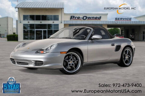 2004 Porsche Boxster for sale at European Motors Inc in Plano TX