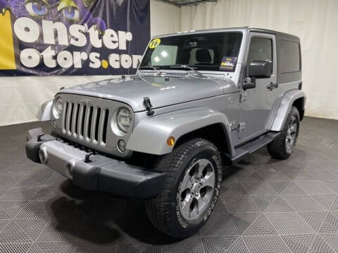 2016 Jeep Wrangler for sale at Monster Motors in Michigan Center MI