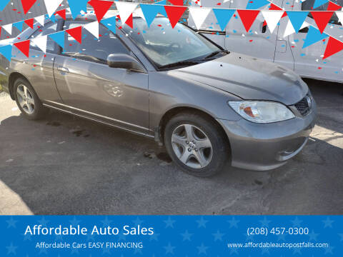 2004 Honda Civic for sale at Affordable Auto Sales in Post Falls ID