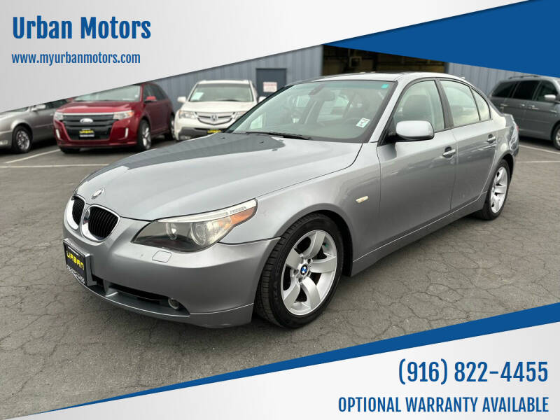 2005 BMW 5 Series for sale at Urban Motors in Sacramento CA