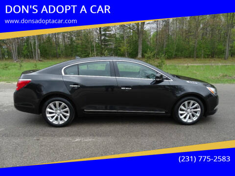 2014 Buick LaCrosse for sale at DON'S ADOPT A CAR in Cadillac MI