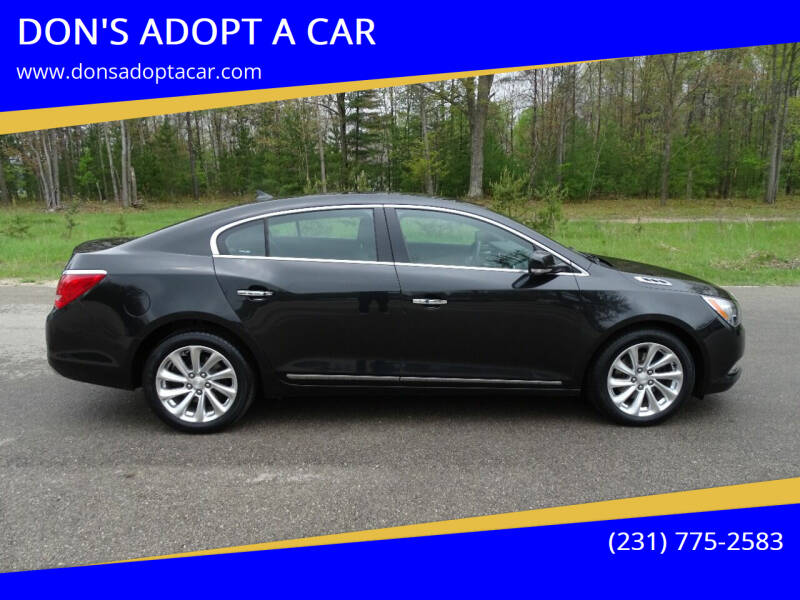 2014 Buick LaCrosse for sale at DON'S ADOPT A CAR in Cadillac MI