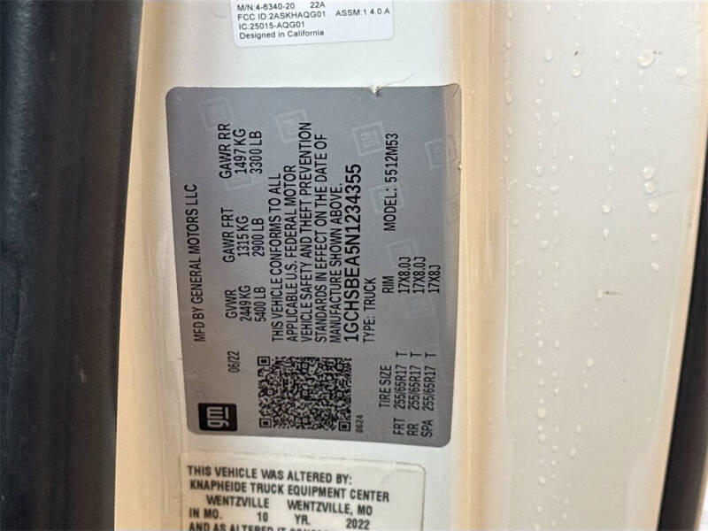 2022 Chevrolet Colorado Work Truck