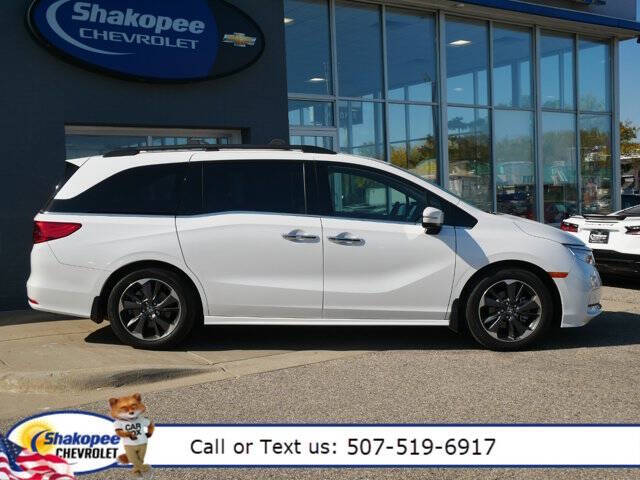 Used 2023 Honda Odyssey Elite with VIN 5FNRL6H90PB023570 for sale in Shakopee, Minnesota