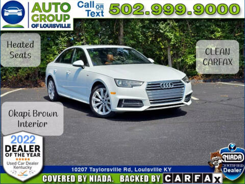 2018 Audi A4 for sale at Auto Group of Louisville in Louisville KY