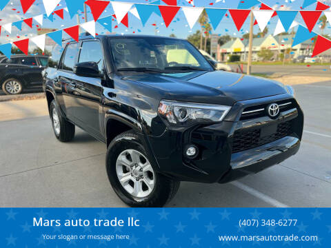 2022 Toyota 4Runner for sale at Mars auto trade llc in Kissimmee FL
