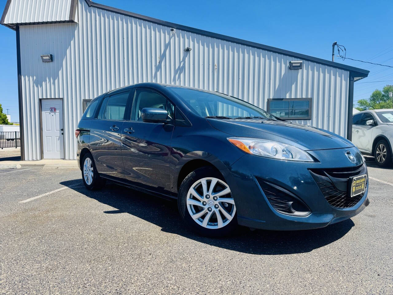 Lt. Blue 2012 Mazda Mazda5 Sport Sport 4dr Mini-Van 5A 2