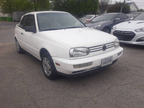 1999 Volkswagen Cabrio for sale at A&R MOTORS in Portsmouth VA