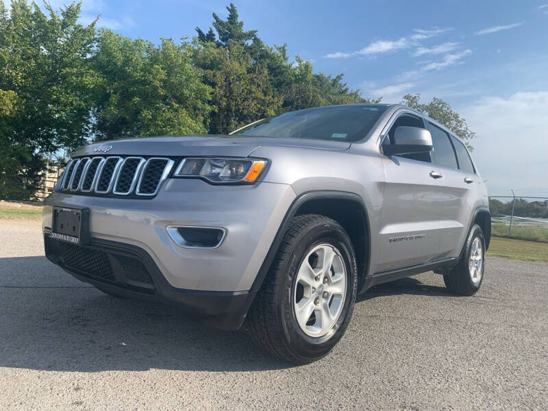2017 Jeep Grand Cherokee for sale at Fast Lane Motorsports in Arlington TX