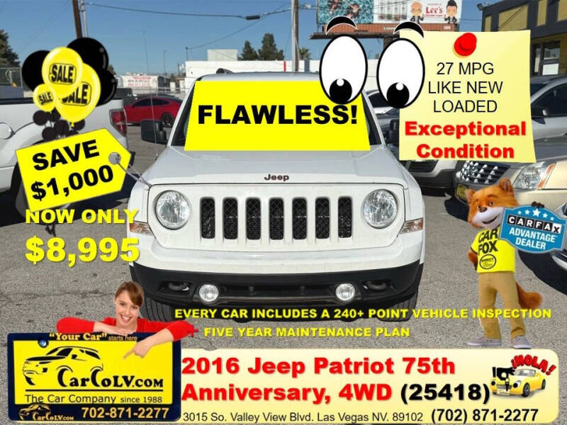 2016 Jeep Patriot 75th Anniversary Edition's photo