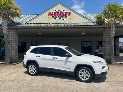 2014 Jeep Cherokee for sale at Rabeaux's Auto Sales in Lafayette LA