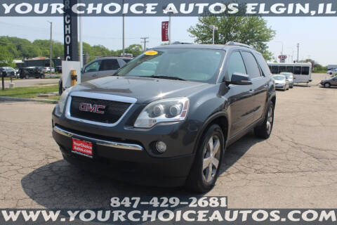 2011 GMC Acadia for sale at Your Choice Autos - Elgin in Elgin IL