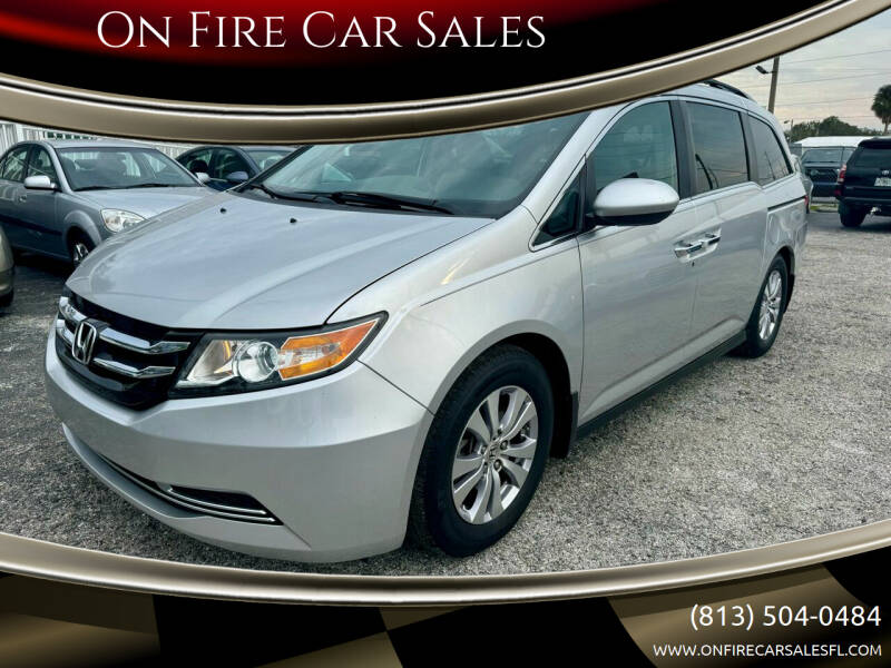 2014 Honda Odyssey for sale at On Fire Car Sales in Tampa FL