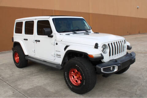 2021 Jeep Wrangler Unlimited for sale at ALL STAR MOTORS INC in Houston TX