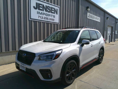 2021 Subaru Forester for sale at Jensen's Dealerships in Sioux City IA