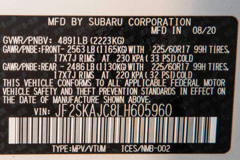 2020 Subaru Forester Premium