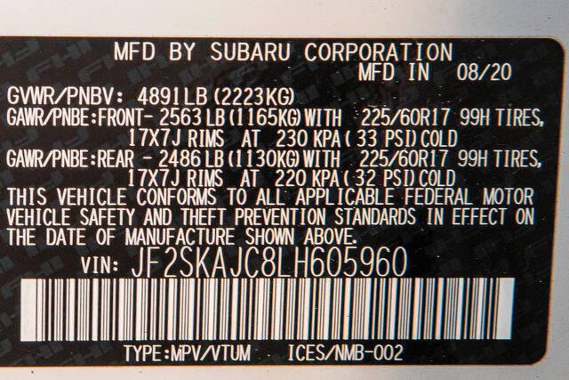 2020 Subaru Forester Premium