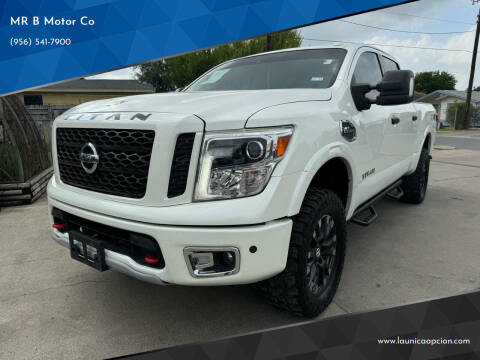 2017 Nissan Titan for sale at MR B Motor Co in Brownsville TX