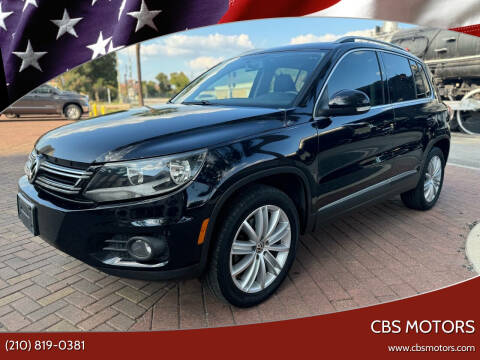 2012 Volkswagen Tiguan for sale at CBS MOTORS in San Antonio TX