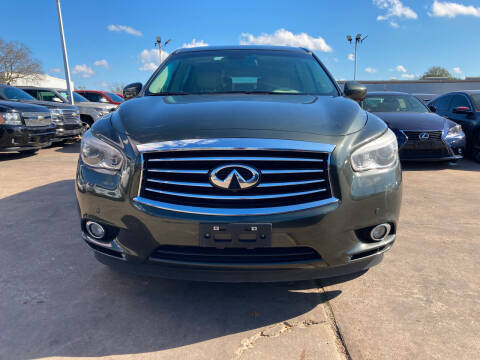 2013 Infiniti JX35 for sale at ANF AUTO FINANCE in Houston TX