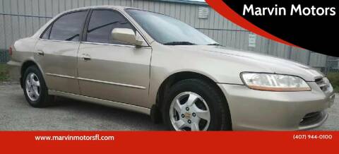 2000 Honda Accord for sale at Marvin Motors in Kissimmee FL