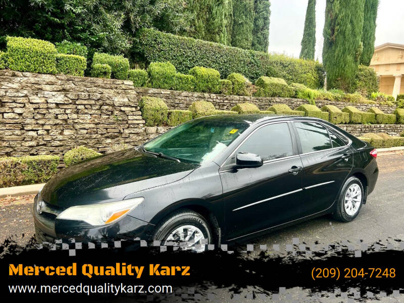 2016 Toyota Camry for sale at Merced Quality Karz in Merced CA