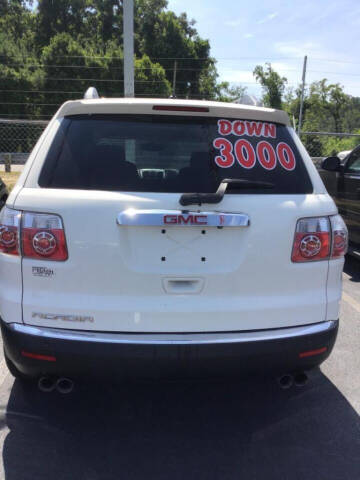 2012 GMC Acadia SLE