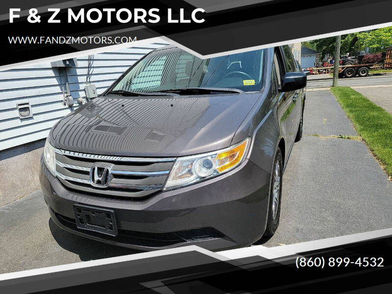 2012 Honda Odyssey for sale at F & Z MOTORS LLC in Waterbury CT