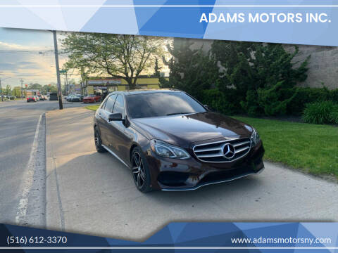 2014 Mercedes-Benz E-Class for sale at Adams Motors INC. in Inwood NY