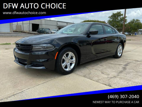2021 Dodge Charger for sale at DFW AUTO CHOICE in Dallas TX