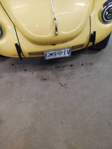 1972 Volkswagen Super Beetle