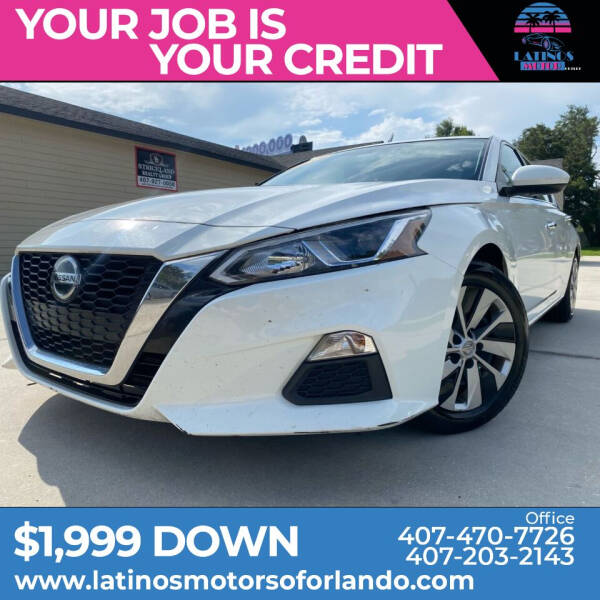 2019 Nissan Altima for sale at LATINOS MOTOR OF ORLANDO in Orlando FL