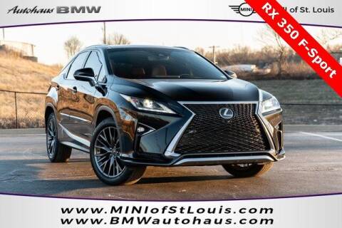 2019 Lexus RX 350 for sale at Autohaus Group of St. Louis MO - 3015 South Hanley Road Lot in Saint Louis MO
