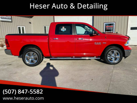 2017 RAM Ram Pickup 1500 for sale at Heser Auto & Detailing in Jackson MN