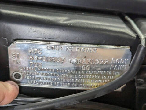 1968 Chevrolet Camaro