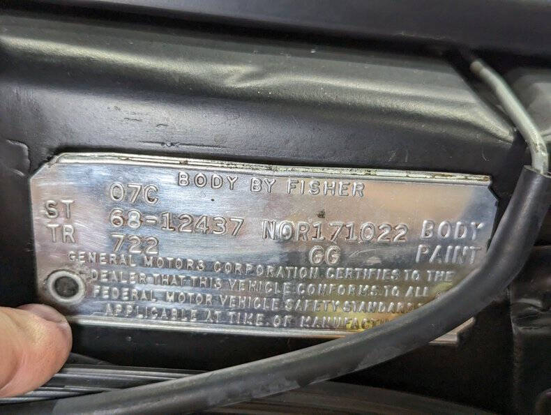 1968 Chevrolet Camaro