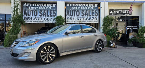 2012 Hyundai Genesis for sale at Affordable Imports Auto Sales in Murrieta CA