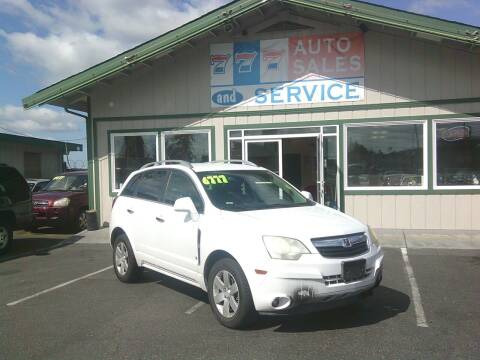 2009 Saturn Vue for sale at 777 Auto Sales and Service in Tacoma WA