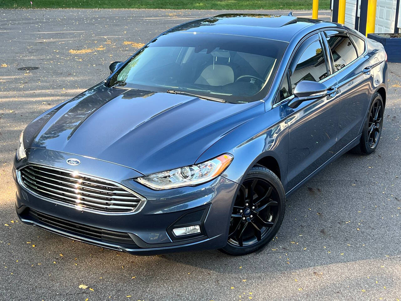 2019 Ford Fusion for sale at Spartan Elite Auto Group LLC in Lansing, MI