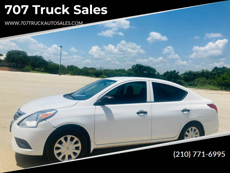 2015 Nissan Versa for sale at BRACKEN MOTORS in San Antonio TX