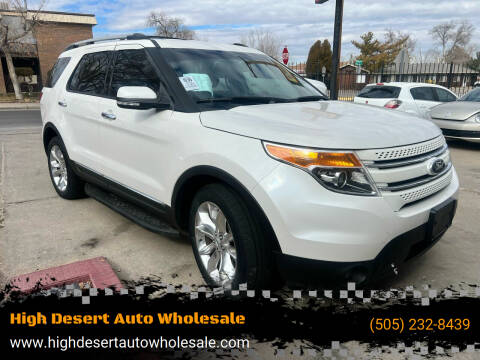 2014 Ford Explorer for sale at High Desert Auto Wholesale in Albuquerque NM