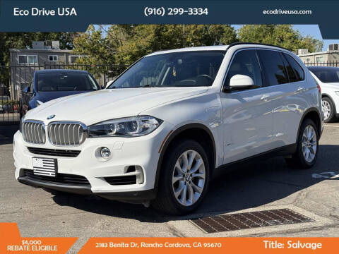 2016 BMW X5 for sale at Eco Drive USA in Rancho Cordova CA