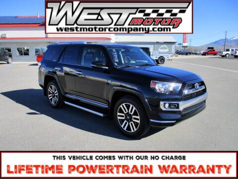 2019 Toyota 4Runner for sale at West Motor Company in Preston ID