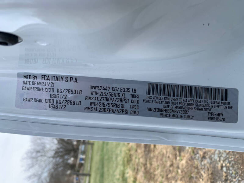 2021 RAM ProMaster City Tradesman SLT