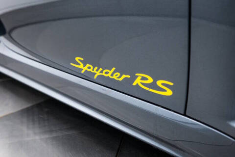 2025 Porsche 718 Boxster Spyder RS