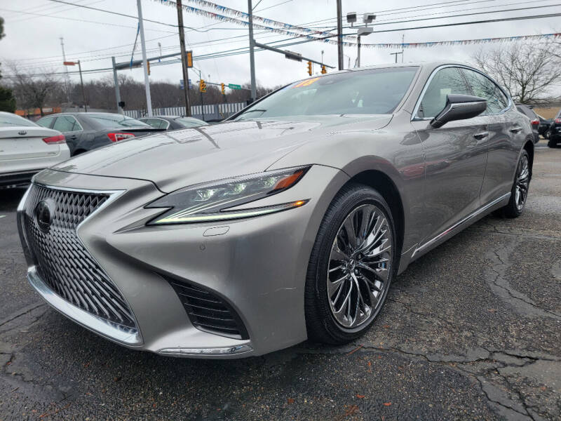 2018 Lexus LS 500 for sale at Cedar Auto Group LLC in Akron OH