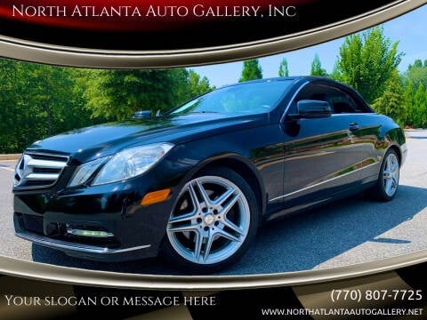2013 Mercedes-Benz E-Class for sale at North Atlanta Auto Gallery, Inc in Alpharetta GA