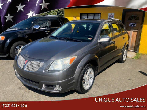 2005 Pontiac Vibe for sale at Unique Auto Sales in Marshall VA