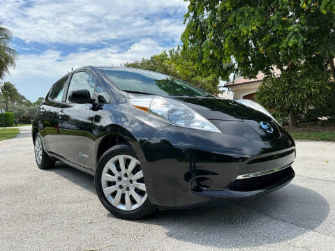 2014 Nissan LEAF for sale at SUNSET AUTO SALES GROUP in Pompano Beach FL