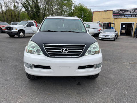 2004 Lexus GX 470 for sale at Virginia Auto Mall in Woodford VA